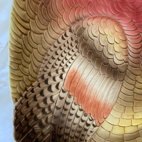 ❣️Otagiri Multicolor Turkey Platter - Picture 4 of 4